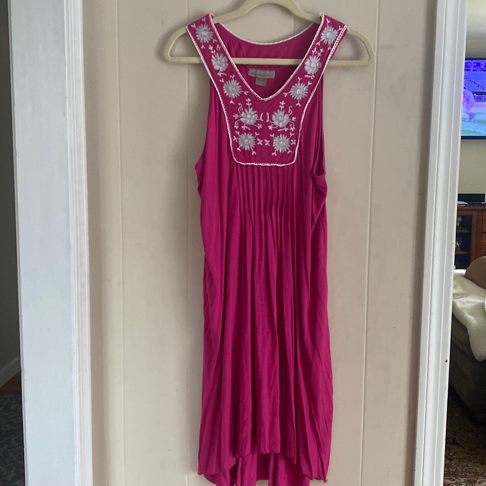 Peppermint Bay Sleeveless Pink Dress